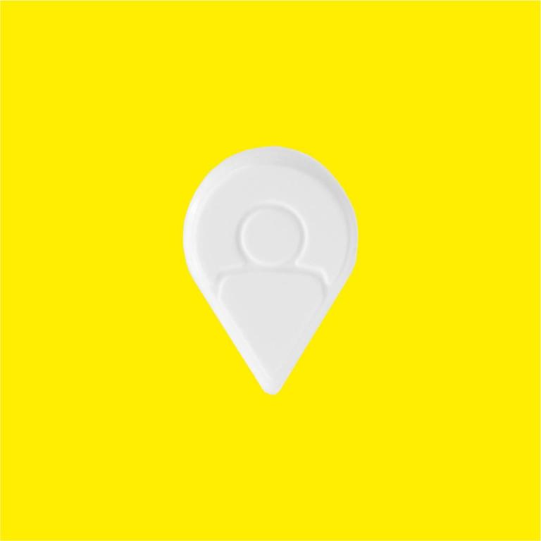 map location shaped mints