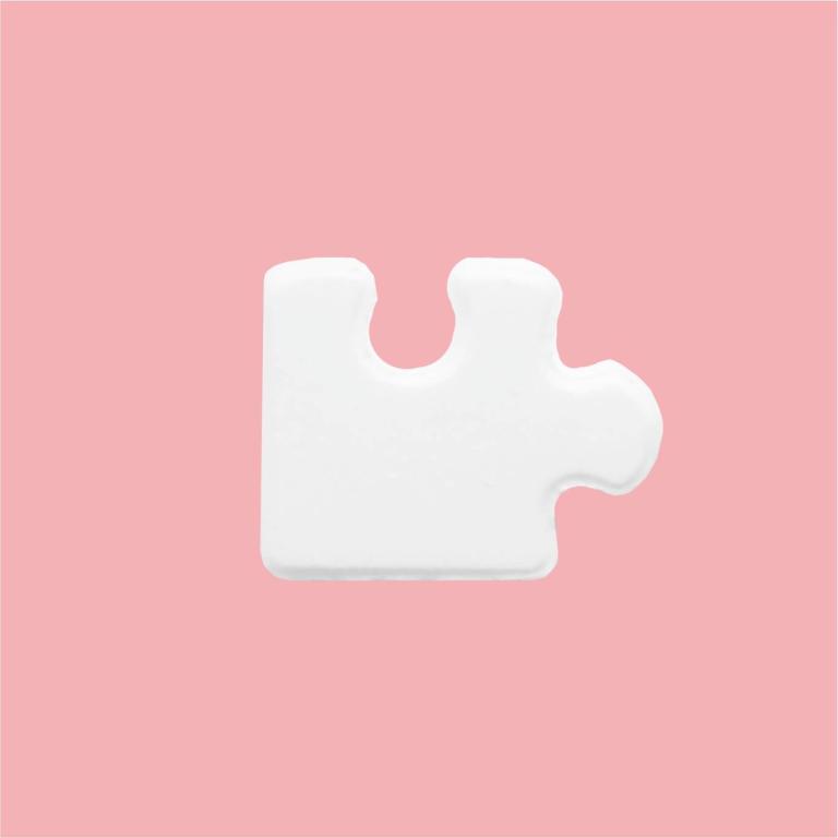 puzzle shaped fresh breath mints