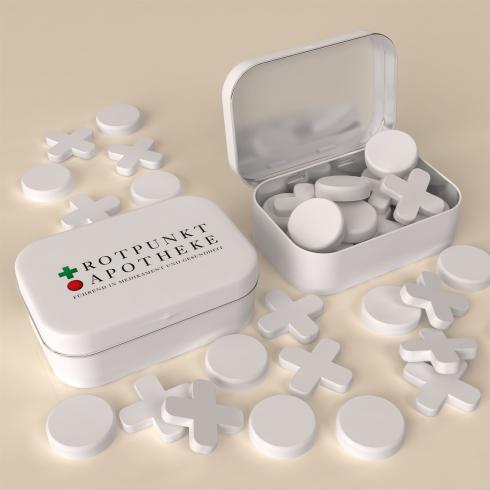 Cross shaped mints